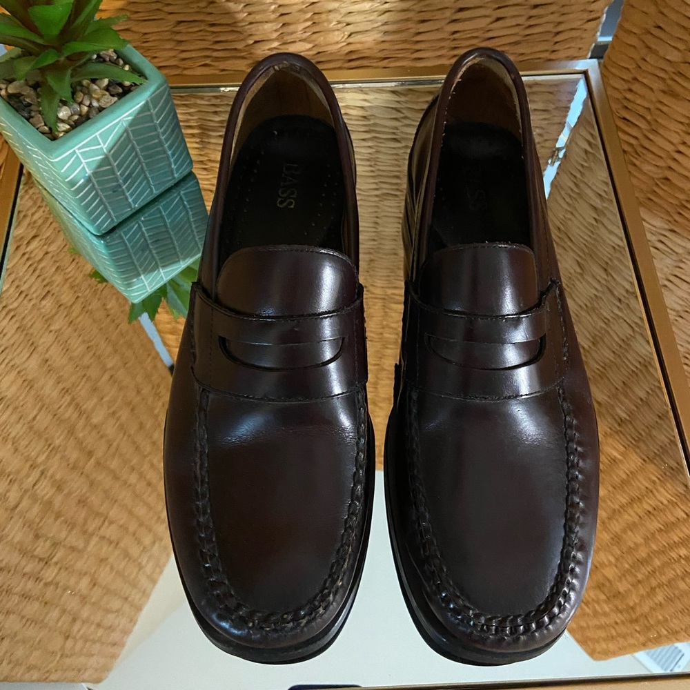 Bass Loafers - Cordovan - Size 10.5 - 42